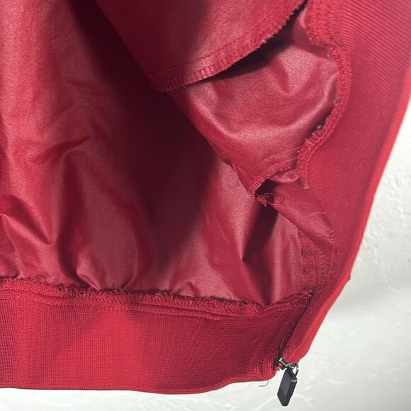 🔥🏈 Vintage OKLAHOMA SOONERS Nike Center Swoosh Pullover Polyester Jacket - 2XL - Picture 7 of 9